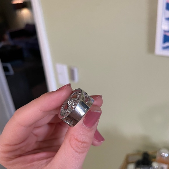 • Silver Malachite Ring • - Picture 9 of 15